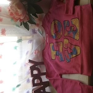 Pink Pull over Sweater